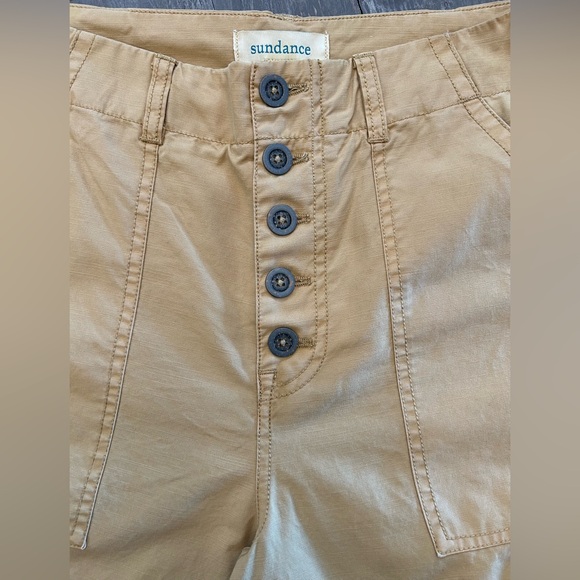 NWT Sundance Wide Leg Crop Pants Size 8 - Picture 5 of 9